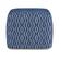 Alt View 14. Simpli Home - Graham Square Pouf - Patterened Blue and Natural.