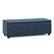 Front. Simpli Home - Avalon Storage Ottoman Bench - Denim Blue.