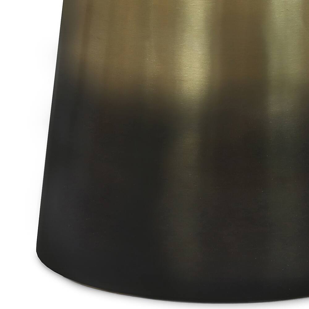Alt View 13. Simpli Home - Toby Metal Accent Table - Gold/Black Ombre.