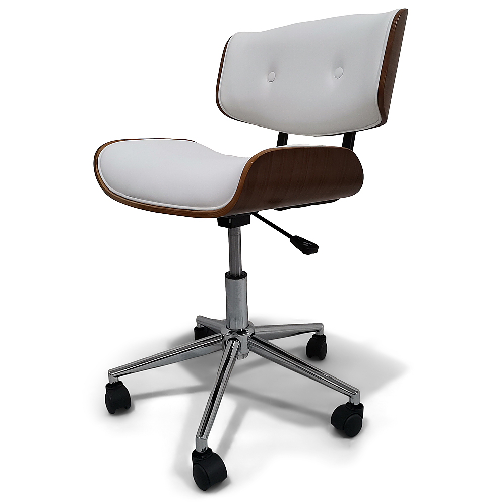 Simpli Home Dax Bentwood Office Chair White AXCDAXN-WH - Best Buy