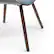 Alt View 13. Simpli Home - Malden Mid Century Modern Bentwood Dining Chair with Wood Back in Denim Blue Woven Fabric - Denim Blue.