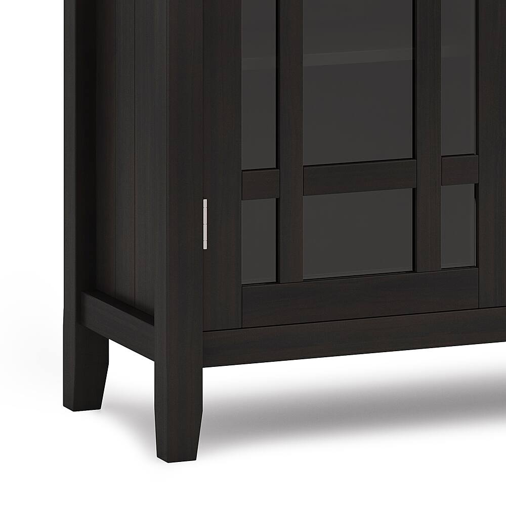 Alt View 15. Simpli Home - Bedford SOLID WOOD 39 inch Wide Transitional Medium Storage Cabinet in Hickory Brown - Hickory Brown.