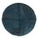 Alt View Zoom 13. Simpli Home - Connor Round Pouf - Distressed Teal Blue.