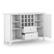 Alt View 11. Simpli Home - Bedford Sideboard Buffet and Wine Rack - White.