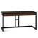 Front. Simpli Home - Erina SOLID ACACIA WOOD Modern Industrial 60 inch Wide Writing Office Desk in Farmhouse Brown - Farmhouse Brown.