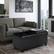 Alt View 11. Simpli Home - Avalon 2 Tray Storage Ottoman - Midnight Black.