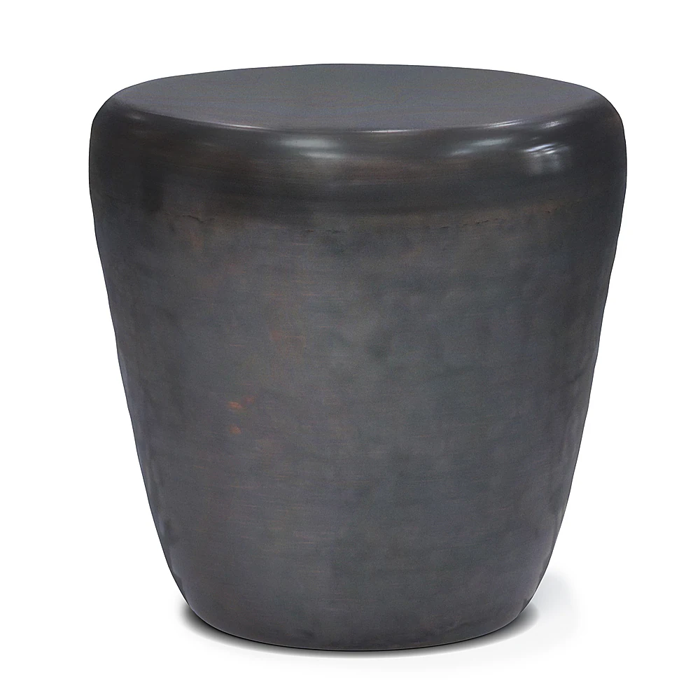 Simpli Home - Garvy Metal Side Table - Antique Copper