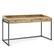 Front. Simpli Home - Ralston Desk - Distressed Golden Wheat.
