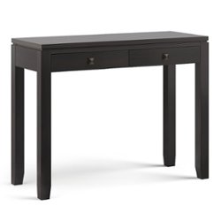 Simpli Home - Cosmopolitan Console Sofa Table - Hickory Brown - Front_Zoom