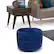 Alt View Zoom 11. Simpli Home - Vivienne Round Pouf - Blue Velvet.
