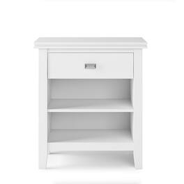 Simpli Home - Night Stand, Bedside table - White