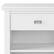 Alt View 15. Simpli Home - Night Stand, Bedside table - White.