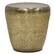 Front. Simpli Home - Garvy Metal Side Table - Antique Gold.