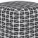 Alt View 14. Simpli Home - Noreen Square Pouf - Slate Grey and White.
