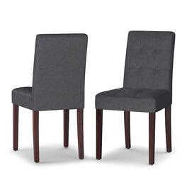 Simpli Home - Andover Parson Dining Chair (Set of 2) - Slate Grey