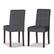 Front. Simpli Home - Andover Parson Dining Chair (Set of 2) - Slate Grey.