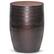 Angle. Simpli Home - Johnsen Large Metal Accent Table - Oil Rubbed Bronze.