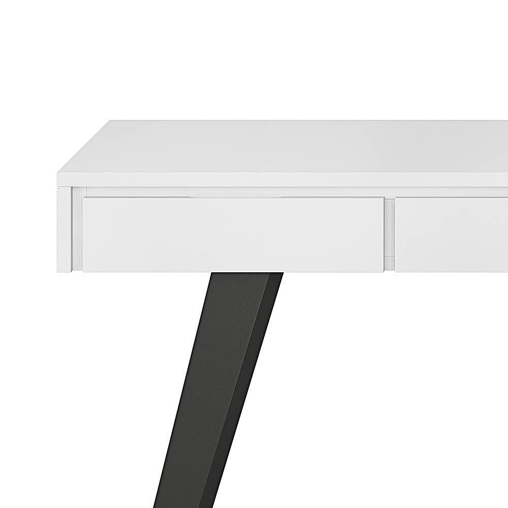 Alt View 13. Simpli Home - Lowry Desk - Distressed White.