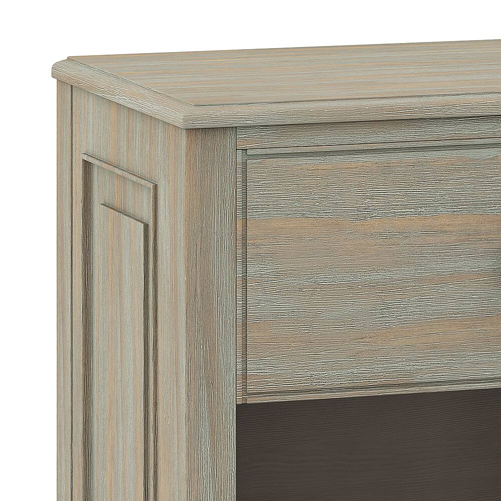 Alt View 15. Simpli Home - Night Stand, Bedside table - Distressed Grey.