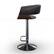 Alt View 14. Simpli Home - Lowell Adjustable Swivel Bar Stool - Charcoal Grey.