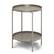 Angle. Simpli Home - Monet Industrial 17 inch Wide Metal Metal End Table in Warm Grey - Warm Grey.