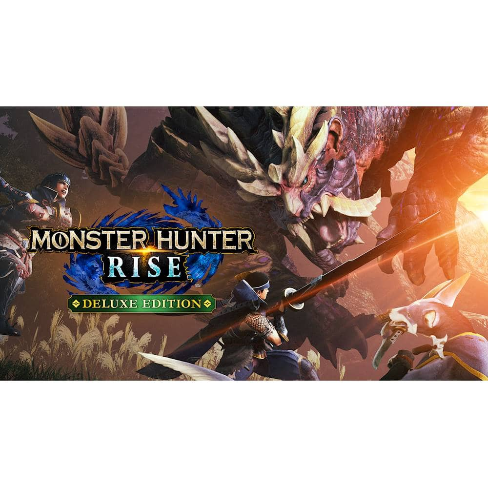 Nintendo Switch Monster Hunter Rise Deluxe Edition System - Switch 