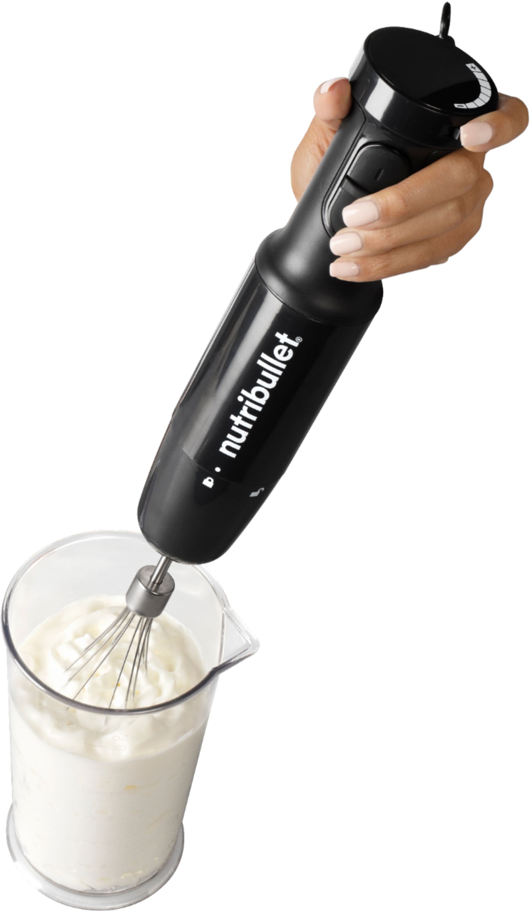  Nutribullet Immersion Blender – Deluxe Set, Black, 30 oz: Home  & Kitchen