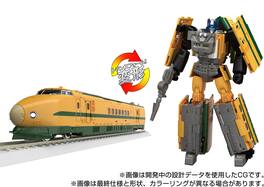 Hasbro - Transformers - Takara Tomy: Masterpiece - MPG-08 Trainbot Yamabuki Converting Action Figure - COLLECTIBLES - Multicolor
