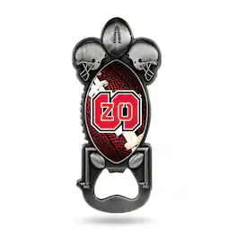 Rico Industries - North Carolina State Wolfpack Party Starter Magnetic Metal Bottle Opener - Multi
