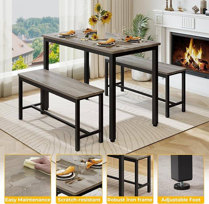 Easy Maintenance  
Scratch-resistant  
Robust iron frame  
Adjustable Foot