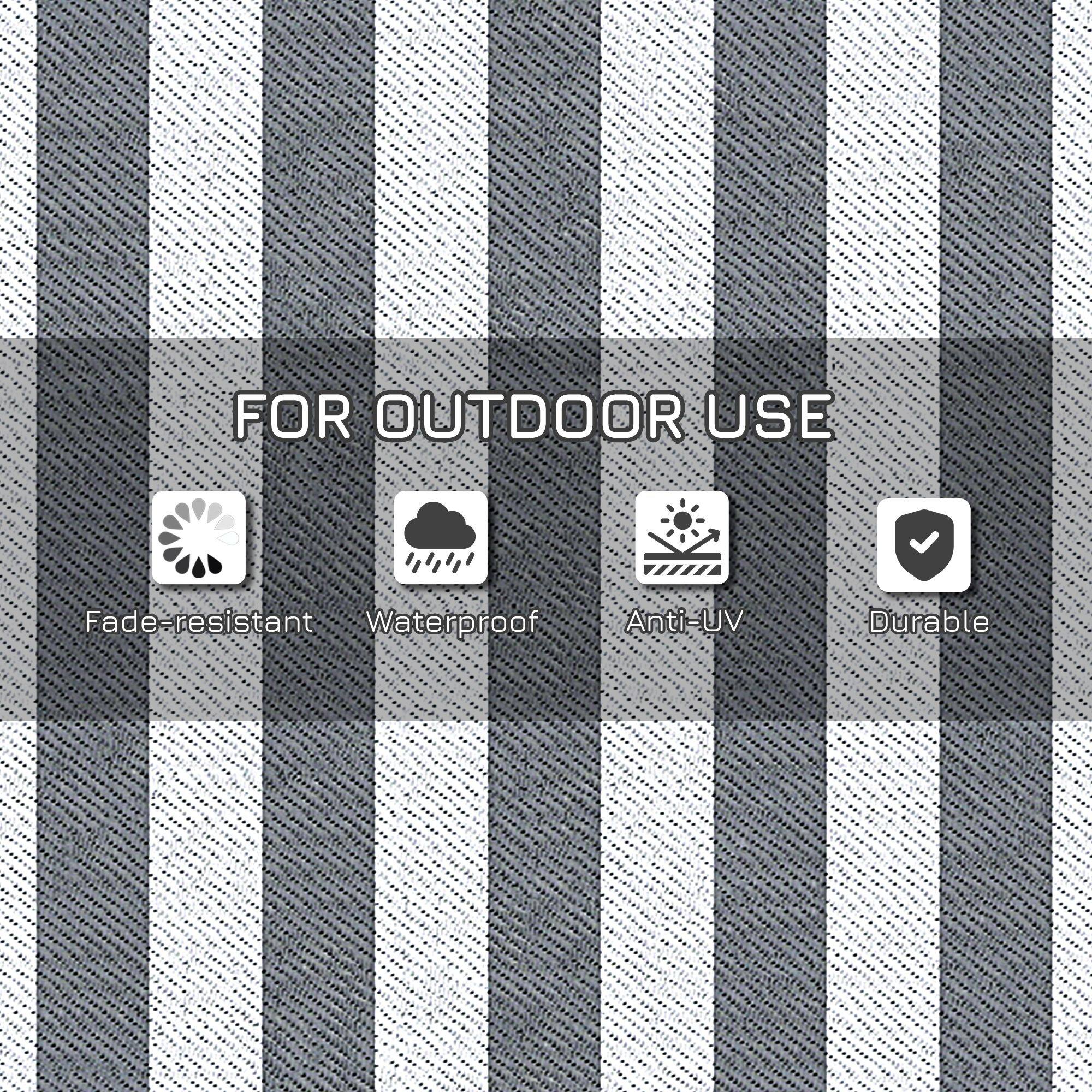 FOR OUTDOOR USE
Fade-resistant
Waterproof
Anti-UV
Durable