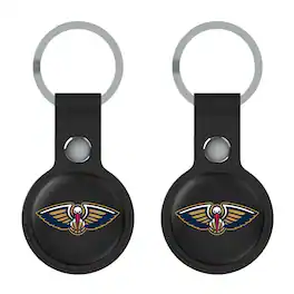 Keyscaper - New Orleans Pelicans Two-Pack AirTag Holders - Black