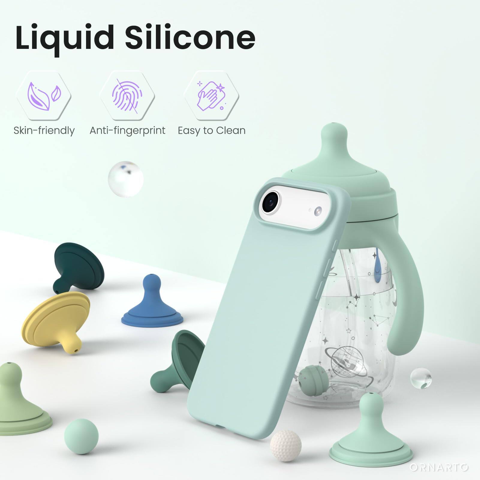 Liquid Silicone

Skin-friendly  
Anti-fingerprint  
Easy to Clean  

ORNARTO