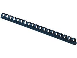 Fellowes - 3/8" Plastic Binding Spine Comb, 55 Sheet Capacity, 100/Pack - Navy