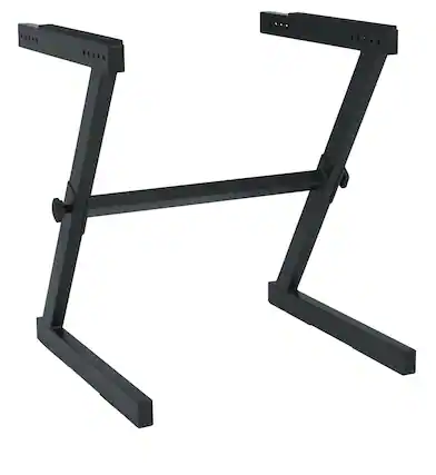Front. Gator Frameworks - Z-Style Keyboard Stand - Black.