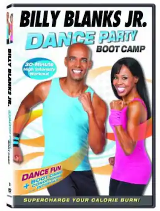 Front. Billy Blanks Jr.: Dance Party Boot Camp - DVD.