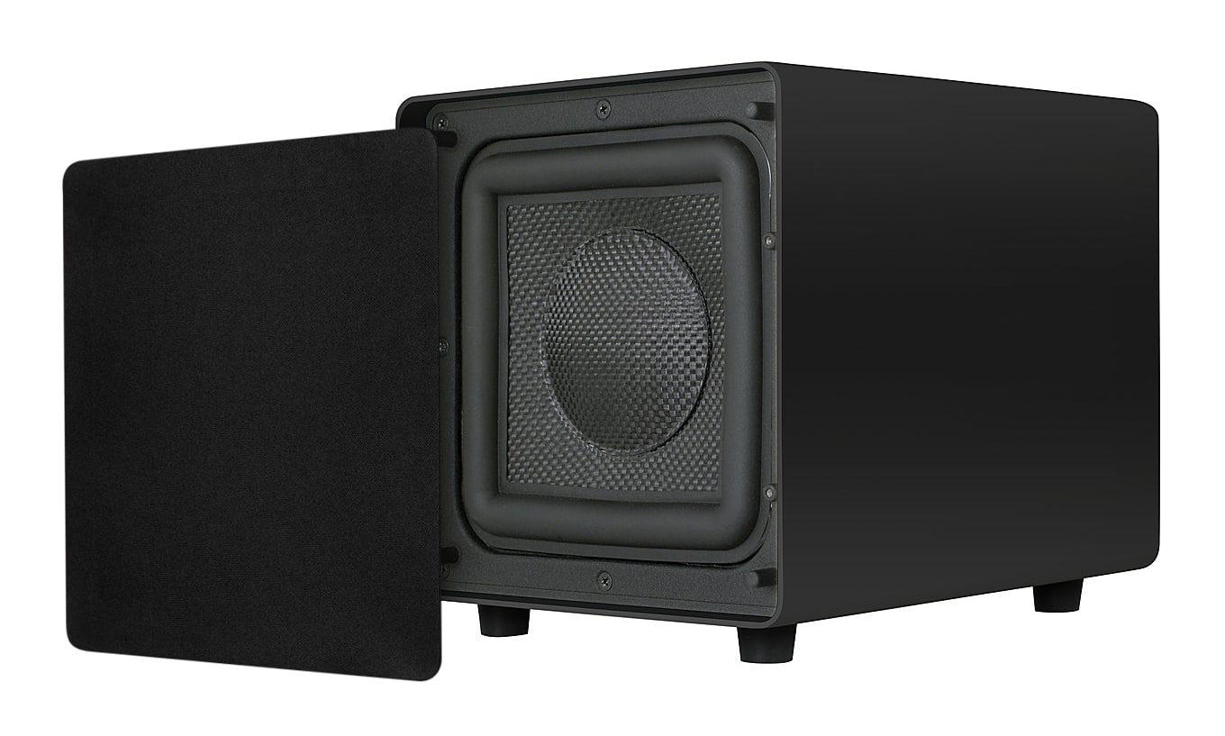 Sonance - D8 SUBWOOFER - Dual 8" 300W Powered Wireless Subwoofer (Each) - Matte Black - Front_Zoom