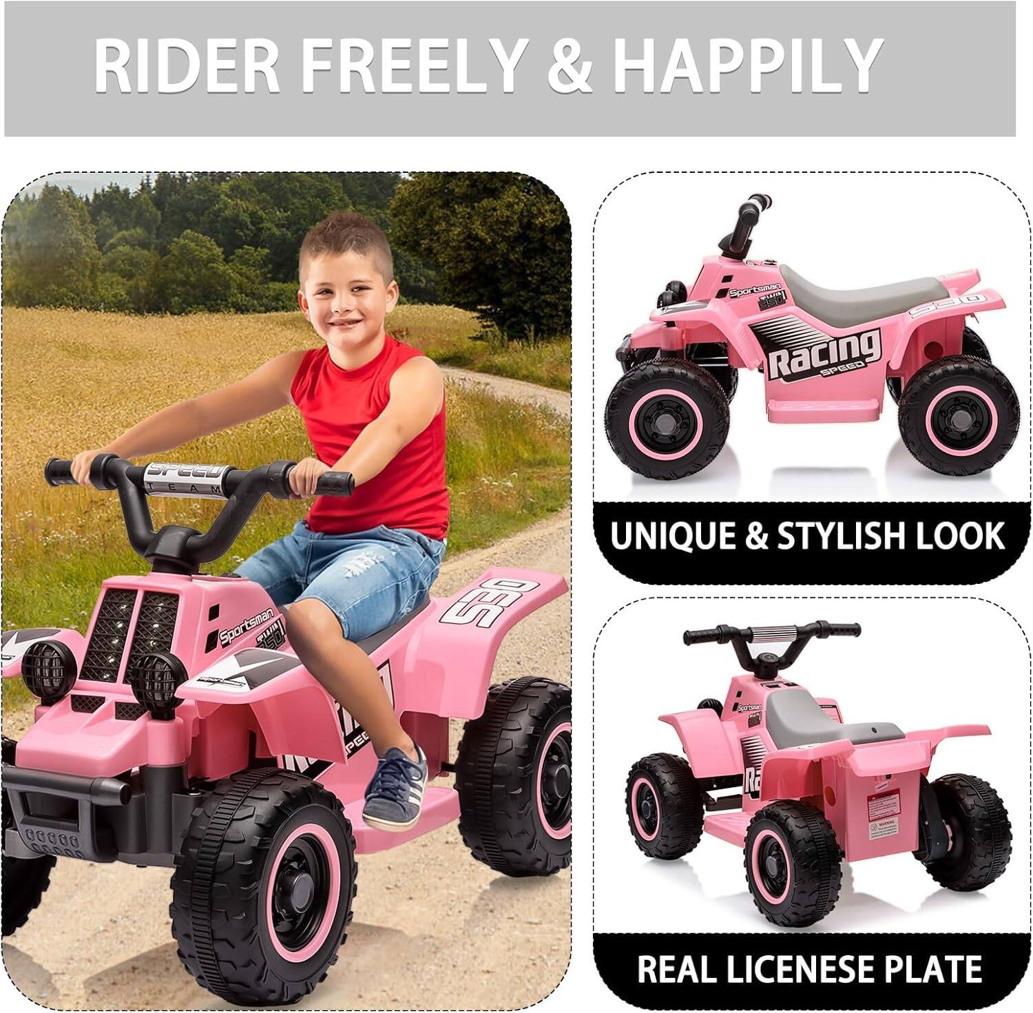 RIDER FREELY & HAPPILY

UNIQUE & STYLISH LOOK

REAL LICENSE PLATE
