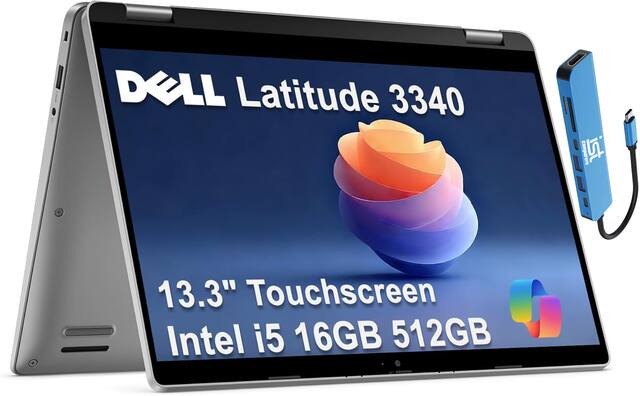 DELL Latitude 3340
13.3" Touchscreen
Intel i5 16GB 512GB