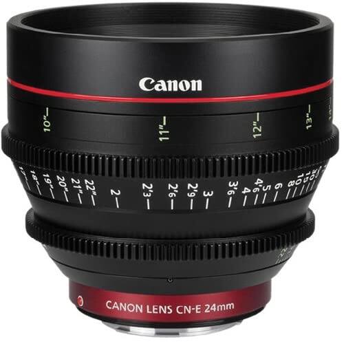 10"- 19" 20" 21" 22" Canon 11"- 12"- 13- 2' 2' 3" pan 4 5 e 2 2'3 3 9 6 3 9,8 9 9 I I / / I I I I CANON LENS CN-E 24mm