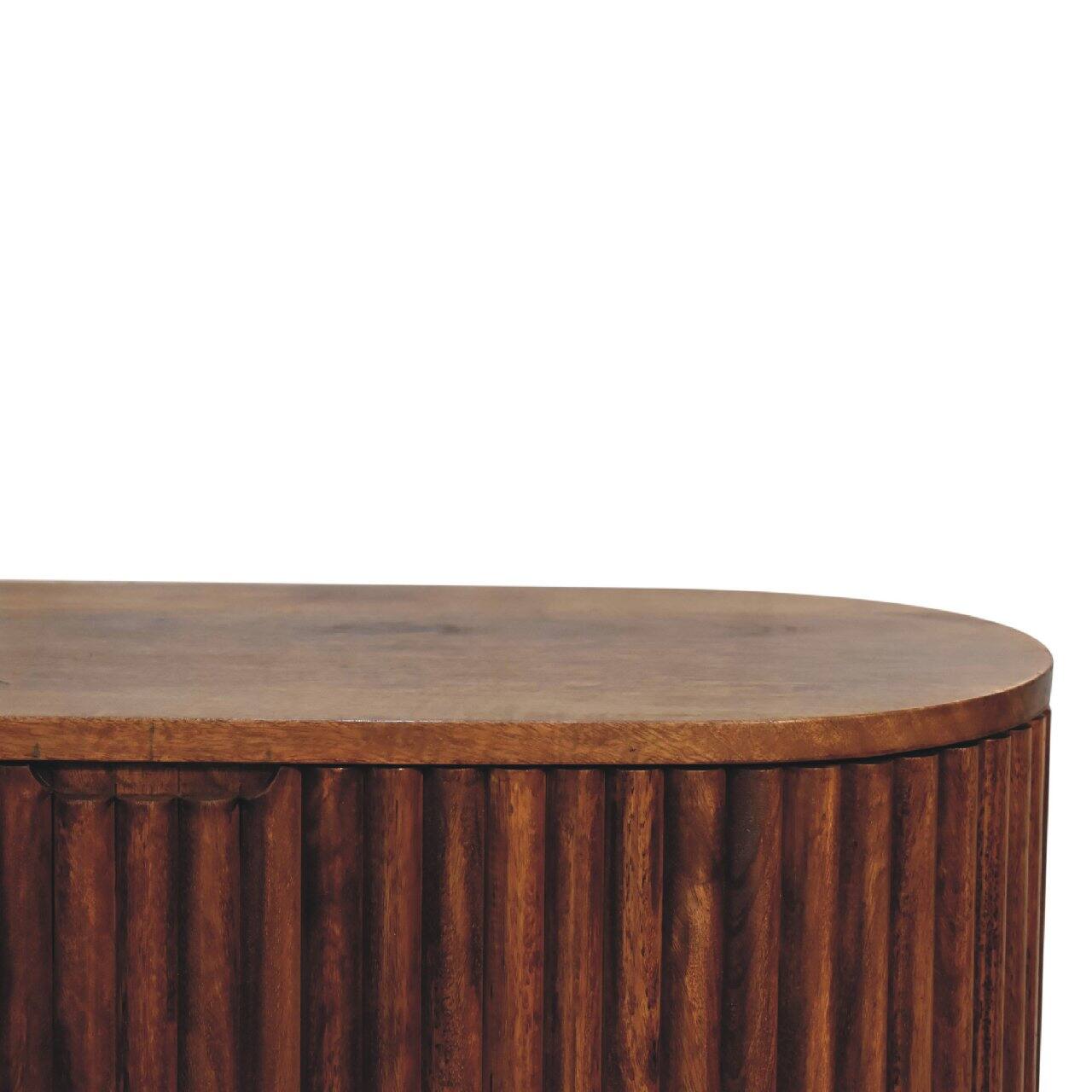 Alt View 2. Artisan Furniture - Artisan Furniture Solid Wood Reeve Blanket Box, Dark Brown - Dark Brown.