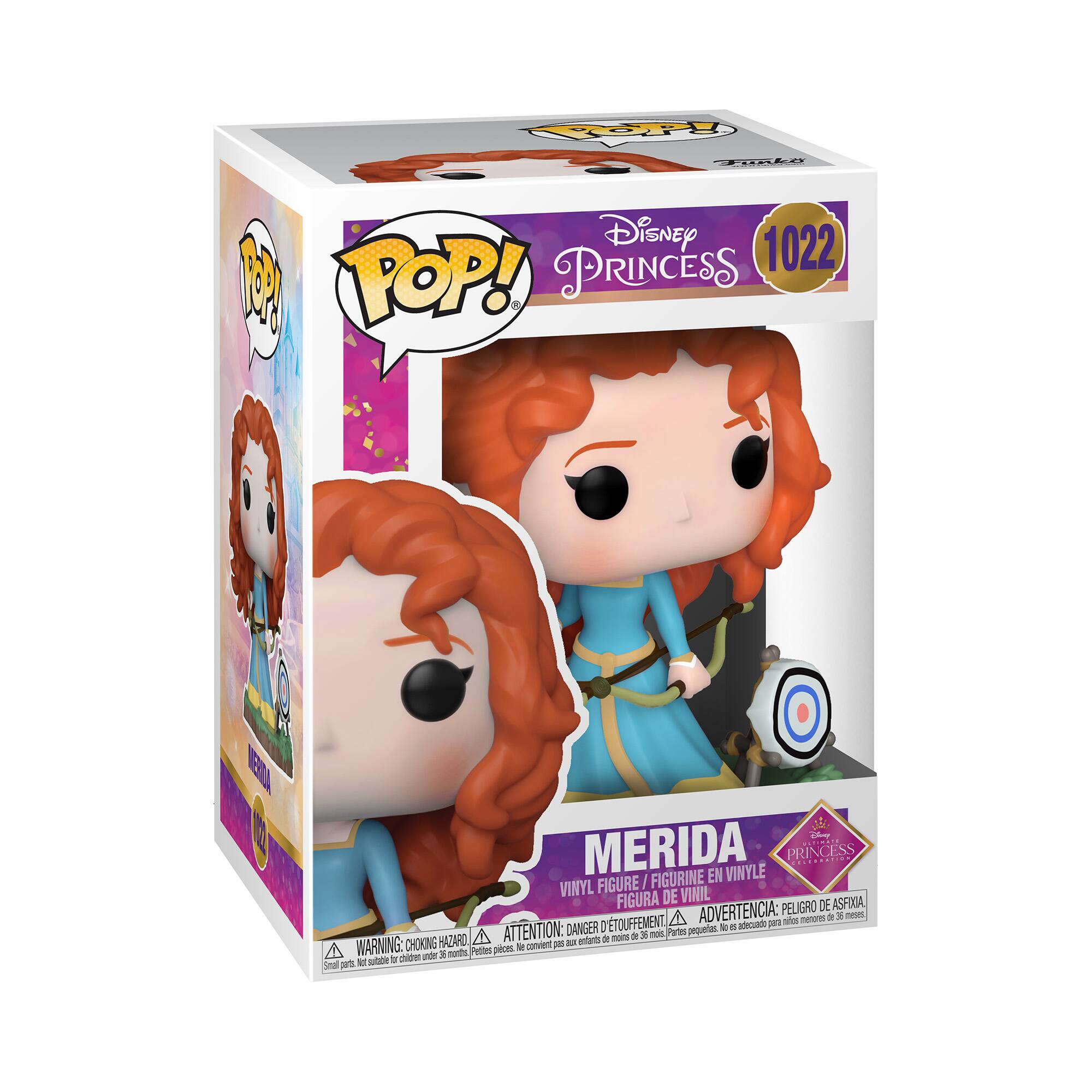 Angle. Funko - POP! Disney: Ultimate Princess - Merida - Multi.
