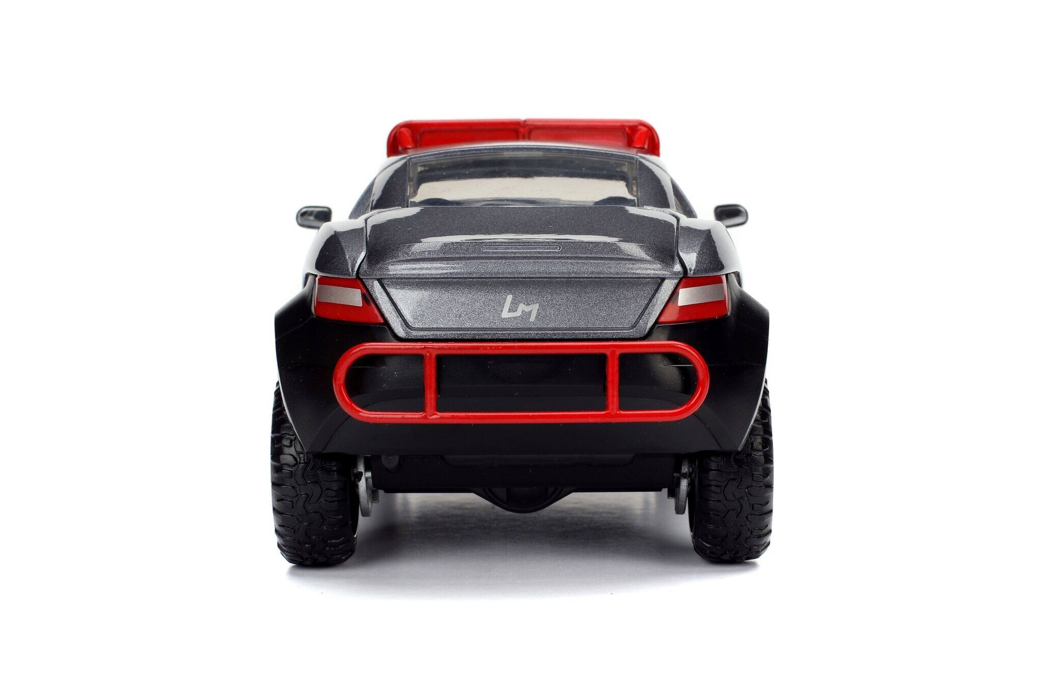 Back. Jada - Letty's Rally Fighter Fast & Furious F8 "The Fate of the Furious" Movie 1/24 Diecast Model Car  by Jada - Grey with Red.