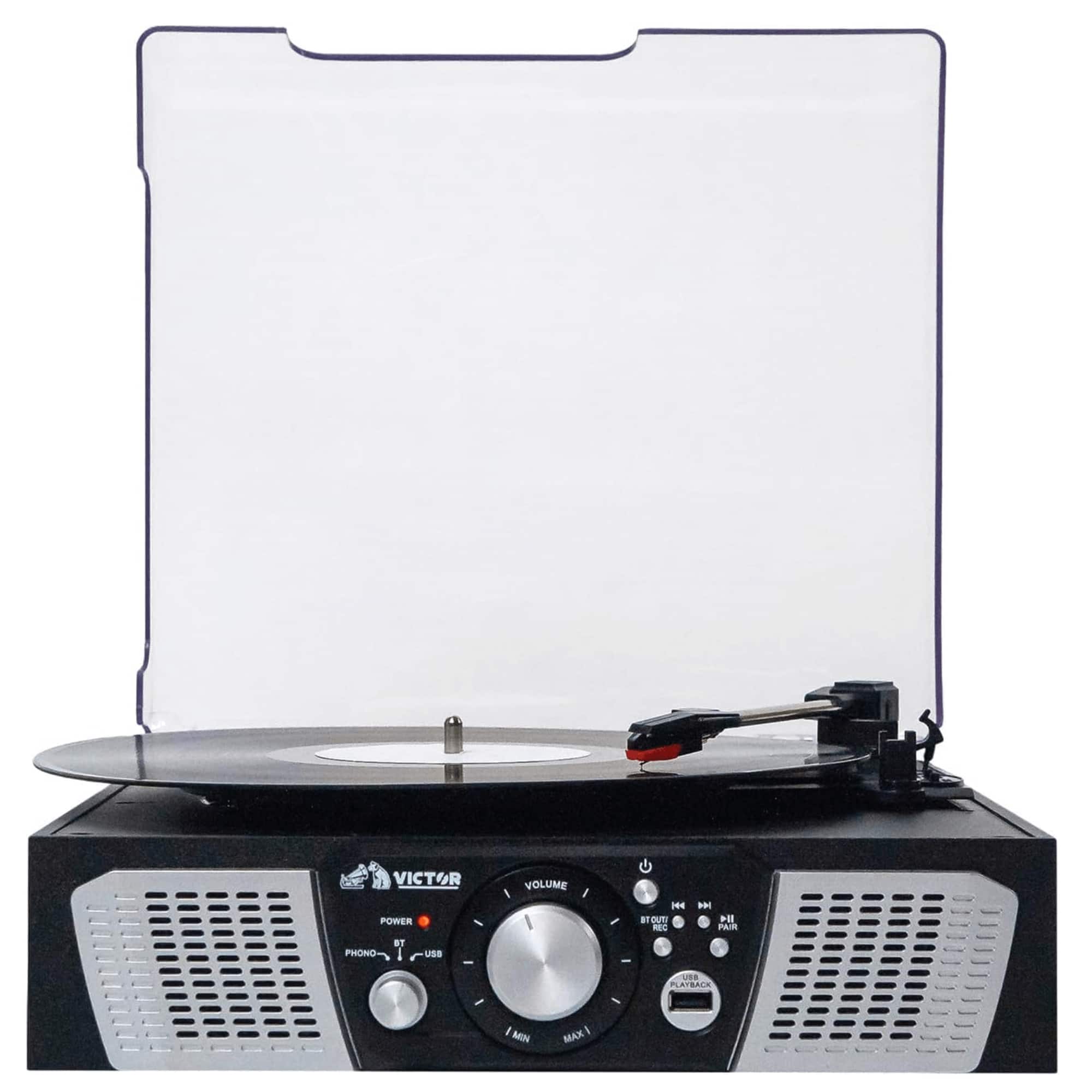 Victor Audio Lakeshore 5 in 1 Hybrid Bluetooth Turntable