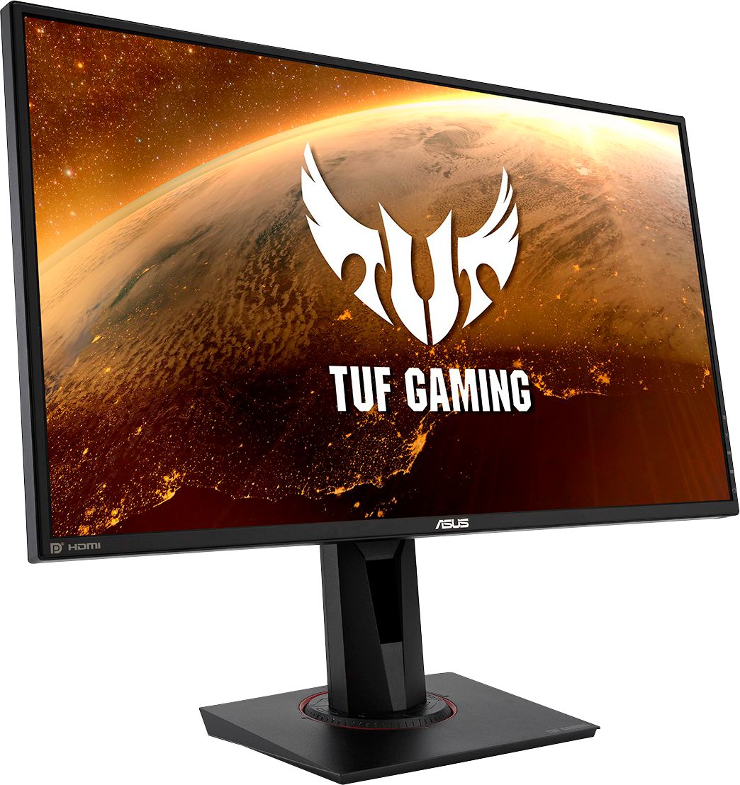 Angle View: ASUS - Geek Squad Certified Refurbished TUF Gaming 27" IPS LED FHD G-SYNC Compatible Monitor with HDR