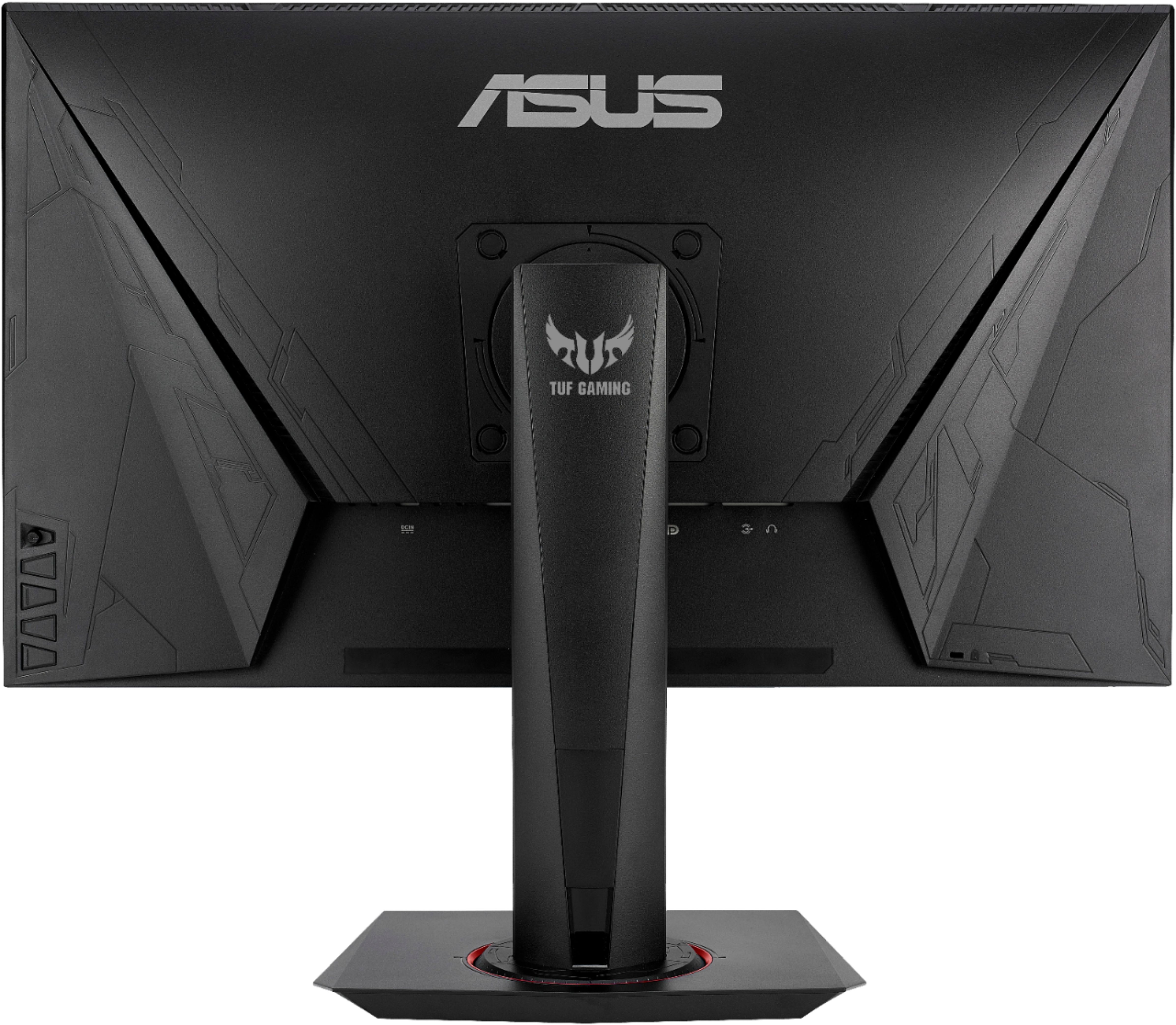 Back View: ASUS - Geek Squad Certified Refurbished TUF Gaming 27" IPS LED FHD G-SYNC Compatible Monitor