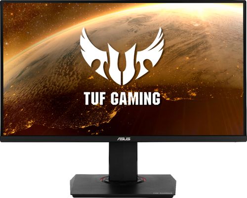 ASUS - Geek Squad Certified Refurbished TUF Gaming 28" IPS LED 4K UHD FreeSync Monitor with HDR - Black