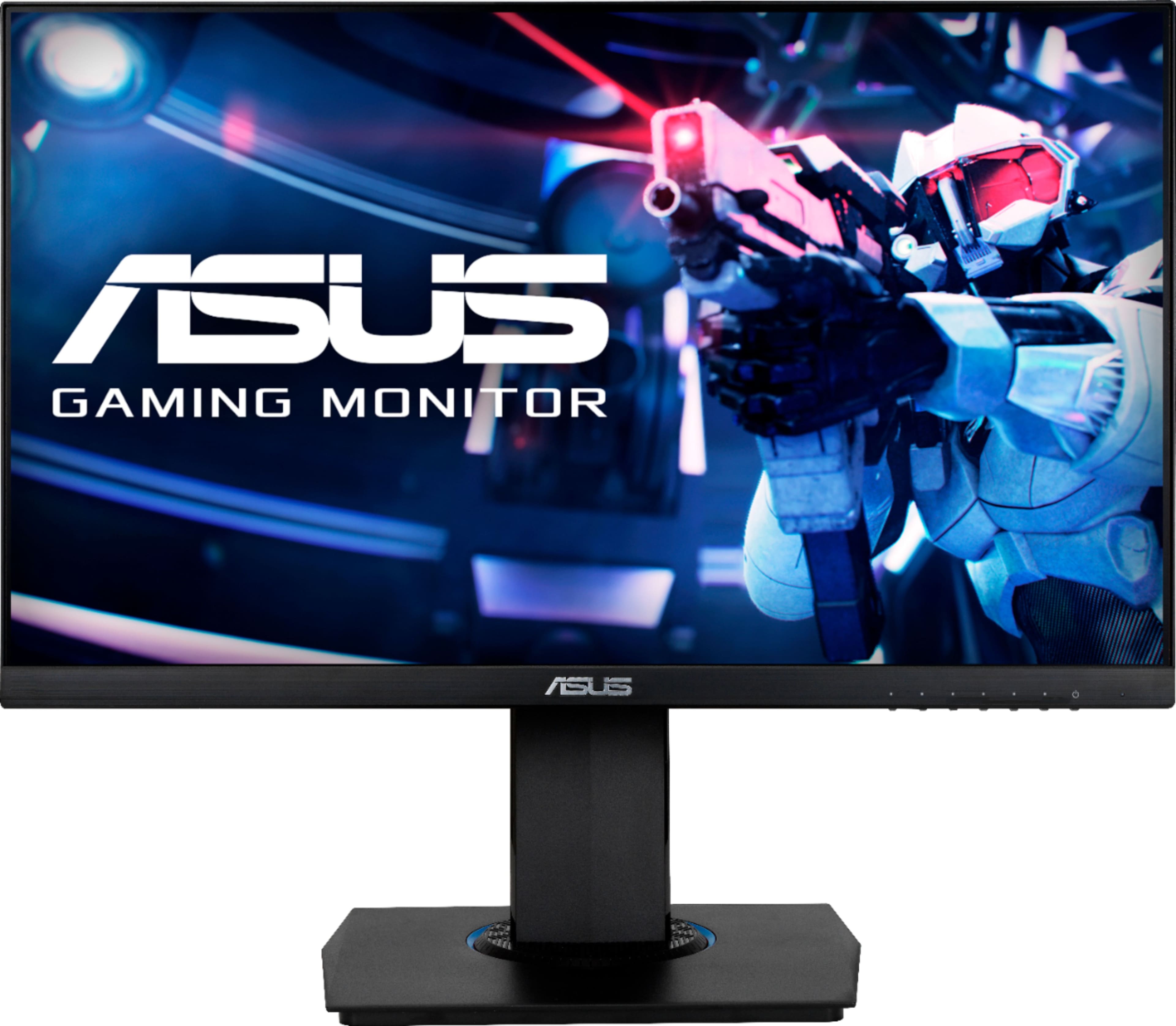 ASUS - Geek Squad Certified Refurbished 24" FHD IPS 75Hz 1ms Gaming Monitor with FreeSync (HDMI, VGA) - Black - Front_Zoom