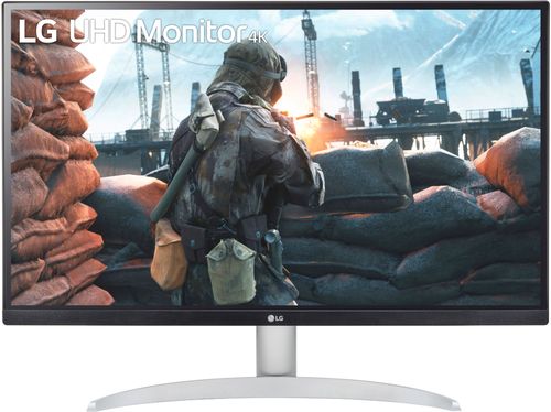 LG - Geek Squad Certified Refurbished 27" IPS LED 4K UHD FreeSync Monitor with HDR