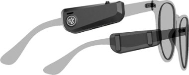 JLab - JBuds Frames Wireless Audio for Your Glasses - Black - Front_Zoom